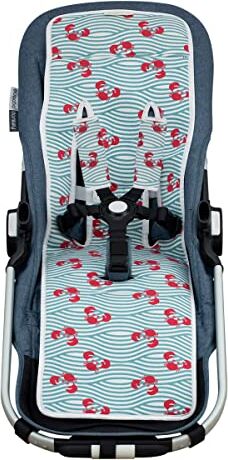 JYOKO KIDS Materasso per passeggino gemellare in cotone CRABBY