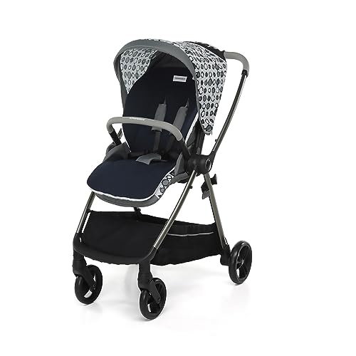 Foppapedretti Materassino Universale per Passeggino in Tencel Lyocell, Double Face con lato Estivo e Invernale, Blu