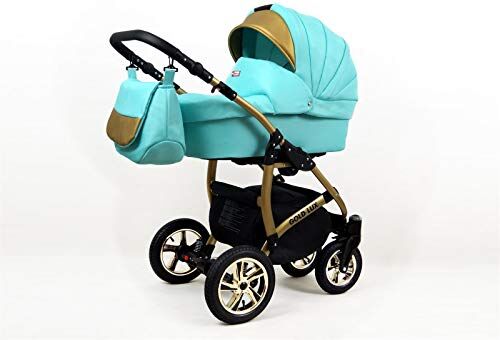 SaintBaby Passeggino Trio 3in1 2in1 Isofix Ovetto Compatto Gold-Deluxe by  Mint 3in1 con Ovetto