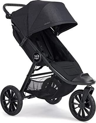 BABY JOGGER City Elite 2 Passeggino combinato per ogni terreno   Passeggino pieghevole e portatile   Opulent Black (nero)