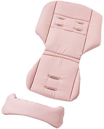 Gesslein Loop Set 006  Set di 2 coprisedili per passeggino e carrozzina, per estate e inverno, in Tencel, traspirante, con custodia per il trasporto C1/C2/Trend   rosa,