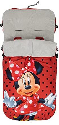 Interbaby Sacco Termico Passeggino Universale Modello: MINNIE TOPOS, rosso