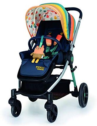 Cosatto Wowee Passeggino per carrozzina, dalla nascita a 15 kg, compatto, leggero, sistema da viaggio, Goody Gumdrops, 11,8 kg