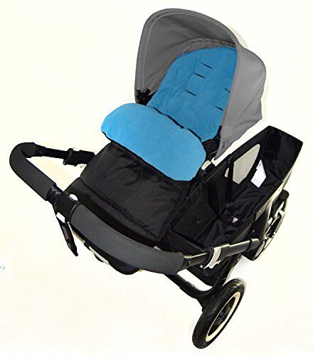 For-your-Little-One Sacco coprigambe imbottito compatibile con passeggino Phil & Teds Promenade, blu oceano