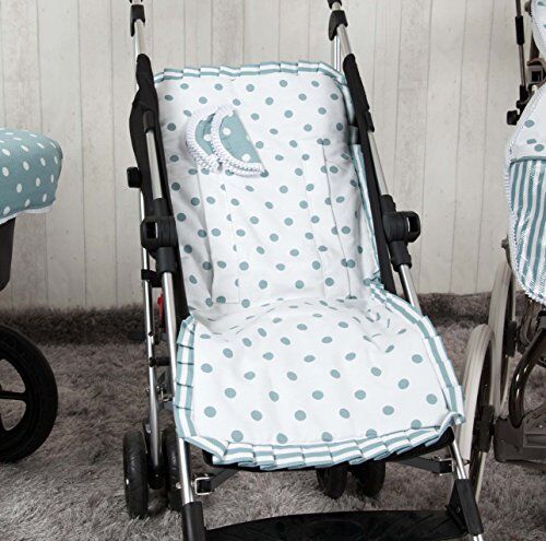 Babyline Materassino leggero per passeggino, colore: Verde