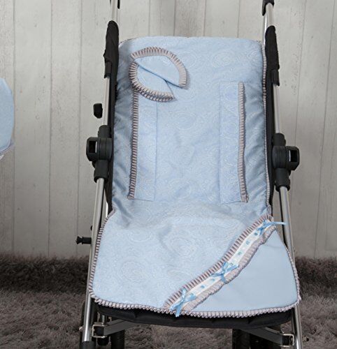 Babyline Materassino leggero per passeggino, colore: blu