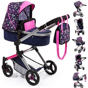 Bayer Design - Neo Vario Carrozzina per Bambole, Colore Azzurro, Rosa, Giallo, Verde, Bayer Design - Neo Vario Carrozzina per Bambole, Colore Azzurro, Rosa, Giallo, Verde,