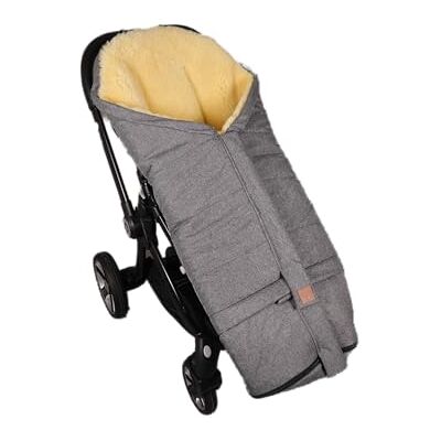 Kaiser Sacco coprigambe per passeggino Jona 2 in 1, colore: Grigio Kaiser Sacco coprigambe per passeggino Jona 2 in 1, colore: Grigio