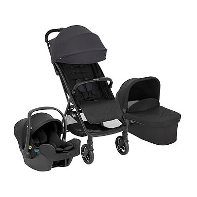 GRACO MYAVO™ TRIO Passeggino leggero con chiusura veloce (0-22 kg), seggiolino auto per neonati (da 40 a 75 cm), navicella (mx. 9 kg); colore Charcoal GRACO MYAVO™ TRIO Passeggino leggero con chiusura veloce (0-22 kg), seggiolino auto per neonati (da 40 a 75 cm), navicella (mx. 9 kg); colore Charcoal