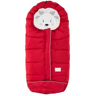 Nuvita 9605 Junior Cuccioli Sacco Universale per Passeggino con Animaletti Perfetto per Bambini da 6 a 36 Mesi (100 cm) Resistente al Freddo fino a -13°C Rosso Nuvita 9605 Junior Cuccioli Sacco Universale per Passeggino con Animaletti Perfetto per Bambini da 6 a 36 Mesi (100 cm) Resistente al Freddo fino a -13°C Rosso