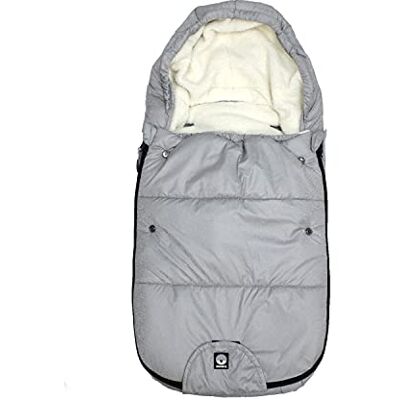 Dooky Coprigambe per carrozzina, seggiolino auto o passeggino (vestibilità universale, resistente all'acqua e al vento, doppia zip, cinture a 3 e 5 punti, dimensioni: 0-9 mesi (70x40x8cm)), Silver Sky Dooky Coprigambe per carrozzina, seggiolino auto o passeggino (vestibilità universale, resistente all'acqua e al vento, doppia zip, cinture a 3 e 5 punti, dimensioni: 0-9 mesi (70x40x8cm)), Silver Sky