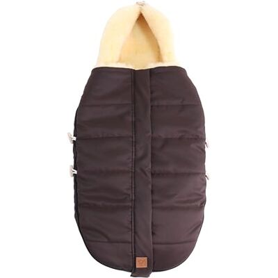 Kaiser Allex, Lammfell Kinderwagen Fußsack, marrone Kaiser Allex, Lammfell Kinderwagen Fußsack, marrone