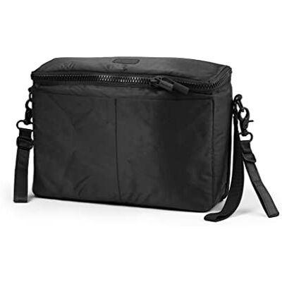 Elodie Details Borsa organizer per carrozzina, borsa portaoggetti universale multifunzionale per bambini, colore nero brillante Elodie Details Borsa organizer per carrozzina, borsa portaoggetti universale multifunzionale per bambini, colore nero brillante