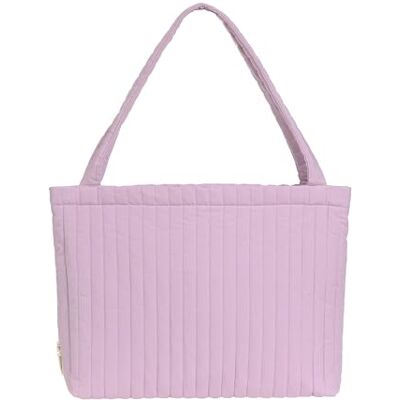 Lässig Borsa fasciatoio shopper con attacco per carrozzina/Casual MIX Shopper Cotton lavender Lässig Borsa fasciatoio shopper con attacco per carrozzina/Casual MIX Shopper Cotton lavender