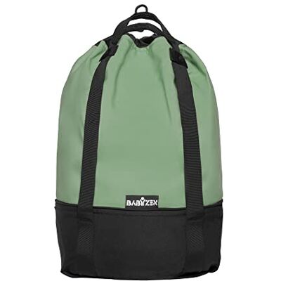Babyzen YOYO Bag, Peppermint Fornisce ulteriore spazio per il passeggino YOYO2 Include base ruota e ganci Babyzen YOYO Bag, Peppermint Fornisce ulteriore spazio per il passeggino YOYO2 Include base ruota e ganci