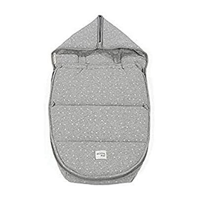 Walking Mum Sacco Gruppo 0 Dreamer, copripiumino, in tessuto a maglia, universale, compatibile con la maggior parte dei passeggini, colore grigio, misure 40 x 80 cm Walking Mum Sacco Gruppo 0 Dreamer, copripiumino, in tessuto a maglia, universale, compatibile con la maggior parte dei passeggini, colore grigio, misure 40 x 80 cm