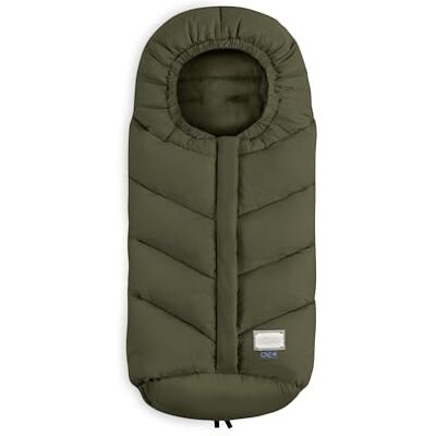 Nuvita 9920 Ovetto One+ Sacco universale per passeggini e seggiolini auto Protezione da 0 a 6 mesi (80cm) Protezione fino a -18°C e Impermeabilità anti vento Verde Salvia Nuvita 9920 Ovetto One+ Sacco universale per passeggini e seggiolini auto Protezione da 0 a 6 mesi (80cm) Protezione fino a -18°C e Impermeabilità anti vento Verde Salvia