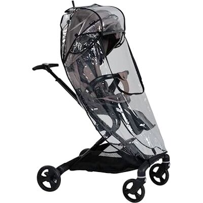 Béaba X Micro, Copertura Antipioggia Per Passeggino Baby Cruiser 360°, Protezione Contro Pioggia, Vento, Neve E Freddo, Installazione Rapida Con Zip, Ventilazione Integrata, Materiale Trasparente Béaba X Micro, Copertura Antipioggia Per Passeggino Baby Cruiser 360°, Protezione Contro Pioggia, Vento, Neve E Freddo, Installazione Rapida Con Zip, Ventilazione Integrata, Materiale Trasparente