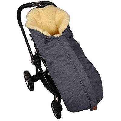 Kaiser Sacco coprigambe per passeggino x-Large, colore: Blu Kaiser Sacco coprigambe per passeggino x-Large, colore: Blu