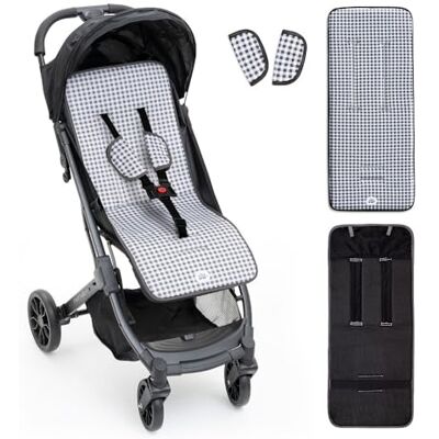 Interbaby Materassino universale per passeggino Vichy Interbaby Materassino universale per passeggino Vichy