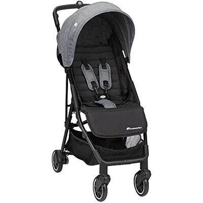 Bebeconfort Teeny 3D Passeggino Ultraleggero e Compatto, 6 kg, Pieghevole e Reclinabile, Posizione Nanna per Neonati, Portata 22 kg, Tinted Grey Bebeconfort Teeny 3D Passeggino Ultraleggero e Compatto, 6 kg, Pieghevole e Reclinabile, Posizione Nanna per Neonati, Portata 22 kg, Tinted Grey