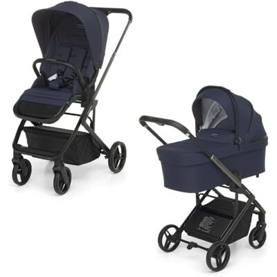 Foppapedretti Tictoc Duo passeggino+navicella, Navy Foppapedretti Tictoc Duo passeggino+navicella, Navy