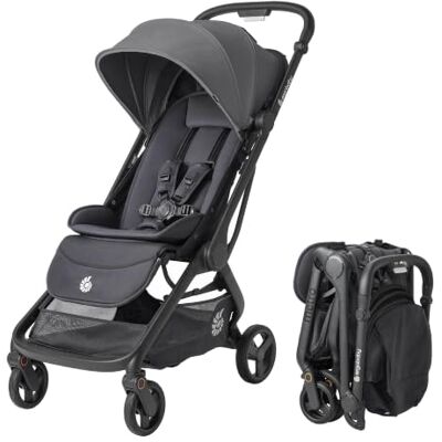 Ergobaby Passeggino Metro3 con funzione reclinabile, passeggino dalla nascita a 22 kg (0-4 anni), pieghevole e compatibile con il seggiolino auto, seduta ergonomica, Graphite Grey Ergobaby Passeggino Metro3 con funzione reclinabile, passeggino dalla nascita a 22 kg (0-4 anni), pieghevole e compatibile con il seggiolino auto, seduta ergonomica, Graphite Grey