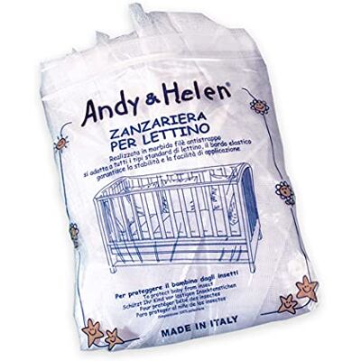 ANDY & HELEN ® A018 Zanzariera Letto Antistrappo, Bianco ANDY & HELEN ® A018 Zanzariera Letto Antistrappo, Bianco