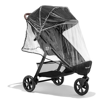 Baby Jogger Parapioggia per passeggino singolo City Elite 2, City Mini GT2 e City Mini 2, blocca pioggia, neve e vento Baby Jogger Parapioggia per passeggino singolo City Elite 2, City Mini GT2 e City Mini 2, blocca pioggia, neve e vento