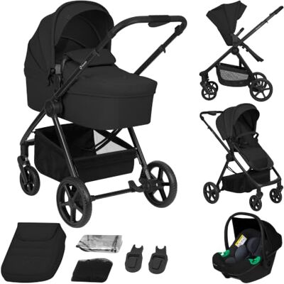 lionelo Greet Passeggino Trio 3 in 1 per bambini 0-4 anni / 0-22 kg Leggero Sistema Modulare con Seggiolino Auto,Ampia Navicella,Seduta Reversibile,Telaio,Sospensioni,Posizione Reclinata,UPF50+ lionelo Greet Passeggino Trio 3 in 1 per bambini 0-4 anni / 0-22 kg Leggero Sistema Modulare con Seggiolino Auto,Ampia Navicella,Seduta Reversibile,Telaio,Sospensioni,Posizione Reclinata,UPF50+