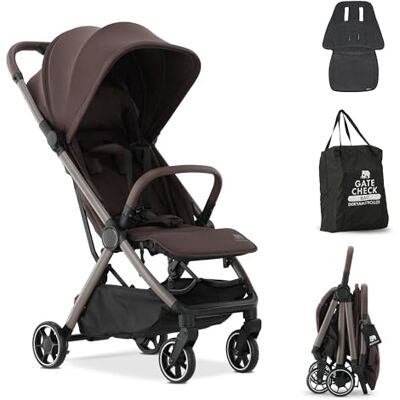 Deryan Passeggino da viaggio Air, leggero e compatto, Dimensioni bagaglio a mano, Passeggino pieghevole con funzione sdraiata, Pieghevole con una sola mano, Da 6 mesi a 4 anni (Cioccolato) Deryan Passeggino da viaggio Air, leggero e compatto, Dimensioni bagaglio a mano, Passeggino pieghevole con funzione sdraiata, Pieghevole con una sola mano, Da 6 mesi a 4 anni (Cioccolato)
