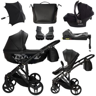 JUNAMA Passeggino TRIO Diamond Classic 03-2in1 3in1 4in1 + ombrellino (4in1 con base ISOFIX) JUNAMA Passeggino TRIO Diamond Classic 03-2in1 3in1 4in1 + ombrellino (4in1 con base ISOFIX)