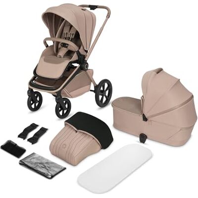 lionelo FREYA Passeggino 2in1 (0-4 Anni, 0-22 Kg), Navicella Pieghevole e Passeggino Neonati, Posizione Sdraiata, Sospensioni e Ruote PU, Capottina UPF50+, Fibbia Magnetica, Ventilazione, Accessori lionelo FREYA Passeggino 2in1 (0-4 Anni, 0-22 Kg), Navicella Pieghevole e Passeggino Neonati, Posizione Sdraiata, Sospensioni e Ruote PU, Capottina UPF50+, Fibbia Magnetica, Ventilazione, Accessori