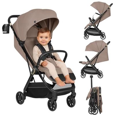 lionelo Passeggino Leggero da Viaggio BESS per Bambini da 6 mesi fino a 22 kg /4 anni Ultracompatto, Auto‑Folding, Ruote PU 360° Ammortizzate, Schienale Reclinabile con Posizione nanna, Cappottina XXL lionelo Passeggino Leggero da Viaggio BESS per Bambini da 6 mesi fino a 22 kg /4 anni Ultracompatto, Auto‑Folding, Ruote PU 360° Ammortizzate, Schienale Reclinabile con Posizione nanna, Cappottina XXL