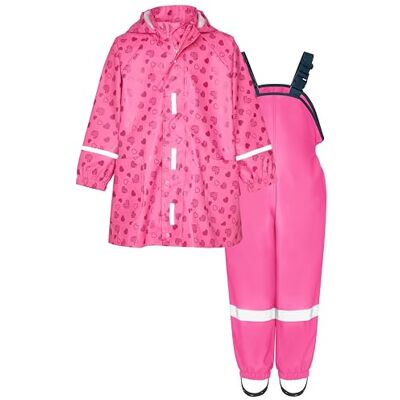 Playshoes Tuta impermeabile in due pezzi, Cuoricini Uni, 98 Playshoes Tuta impermeabile in due pezzi, Cuoricini Uni, 98