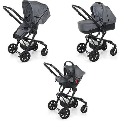 Foppapedretti Up3 i-Size sistema combinato, Titanio Foppapedretti Up3 i-Size sistema combinato, Titanio
