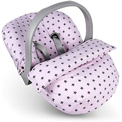 Interbaby Amazon Cosy Bebé Sacco nanna per passeggino gruppo 0, stelle rosa Interbaby Amazon Cosy Bebé Sacco nanna per passeggino gruppo 0, stelle rosa