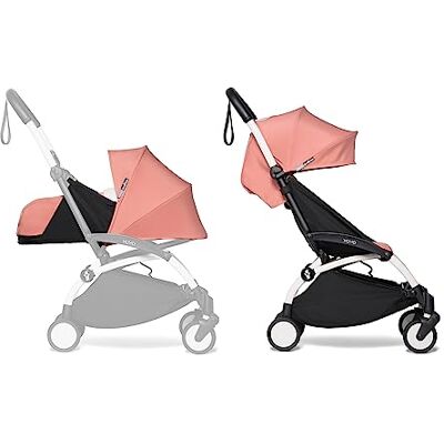 Babyzen Passeggino Completo YOYO2 Include Kit per Neonati 0+ (Ginger), Telaio (Bianco) & Rivestimento colorato 6+ (Ginger) Per Bambini fino a 22 kg Babyzen Passeggino Completo YOYO2 Include Kit per Neonati 0+ (Ginger), Telaio (Bianco) & Rivestimento colorato 6+ (Ginger) Per Bambini fino a 22 kg