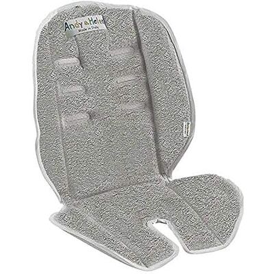ANDY & HELEN ® Copri seduta imbottita universale per passeggino, seggiolone auto e ovetto, multiuso, Grigio ANDY & HELEN ® Copri seduta imbottita universale per passeggino, seggiolone auto e ovetto, multiuso, Grigio