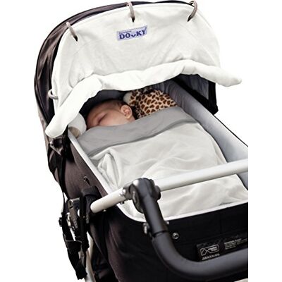 Dooky The Original 126761 Tendina Parasole Invernale per Passeggino e Carrozzina, Universale, Regolabile e Traspirante, Crema Dooky The Original 126761 Tendina Parasole Invernale per Passeggino e Carrozzina, Universale, Regolabile e Traspirante, Crema