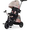 kk Kinderkraft Triciclo EASYTWIST, Passeggino con Maniglione, Sedia Girevole 360 Gradi, per Bambini, 9 Mesi 5 Anni, Multicolore