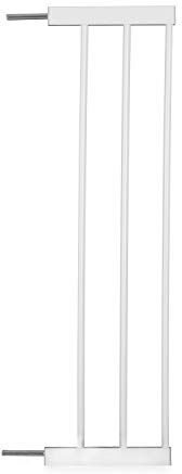 Hauck Estensione Cancelletto per Bambini 21cm Open N Stop Compatibile con Cancelletto  Open N Stop, Open N Stop KD, Autoclose N Stop, Stop N Safe, Clear Step Altezza 77cm Metallo, Bianco