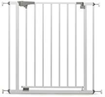 Geuther 4712 Cancelletto di sicurezza per scale, cancelletto di sicurezza per porte, protezione per porte (misura: 73 cm 81,5 cm, montaggio senza foratura), Bianco