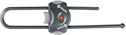 Safety 1st Blocca maniglie universale scorrevole per ante e armadi con maniglie e pomelli, colore nero