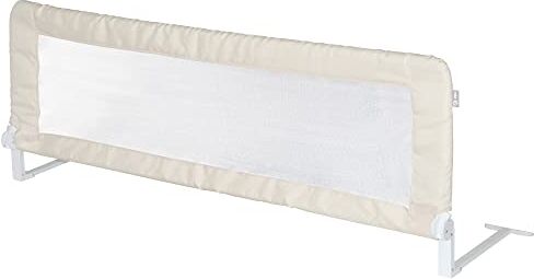 roba Barriera in Plastica per Lettino dei Bambini Klipp-Klapp Protezione Anticaduta Lunghezza 150 cm Altezza 51 cm dai 18 Mesi ai 5 Anni Beige