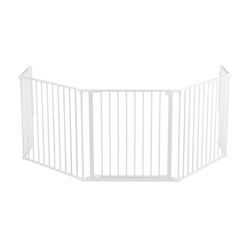 BabyDan Hearth Gate / Configure (Extra Large 90-278cm, Bianco)