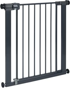 Safety 1st Easy Close Metal Cancelletto di sicurezza in metallo per bambini, porte, scale, vani con apertura 73-80 cm, allungabile fino a 108 cm con estensioni vendute separatamente, in metallo nero