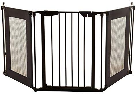 Dreambaby Cancelletto di Sicurezza Regolabile Denver Adapta-Gate, Nero, 85.5-210 cm