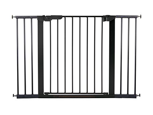 BabyDan Baby Dan , 1 Barriera Cancelletto a Fissaggio con Pressione, per Porte o Scale 73.2 x 71.8 x 5 cm, Colore Nero