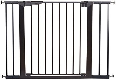 BabyDan Baby Dan , 1 Barriera Cancelletto a Fissaggio con Pressione, Colore Nero, per Porte o Scale 99-106.3 cm